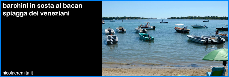 padroni laguna venezia spiaggia bacan