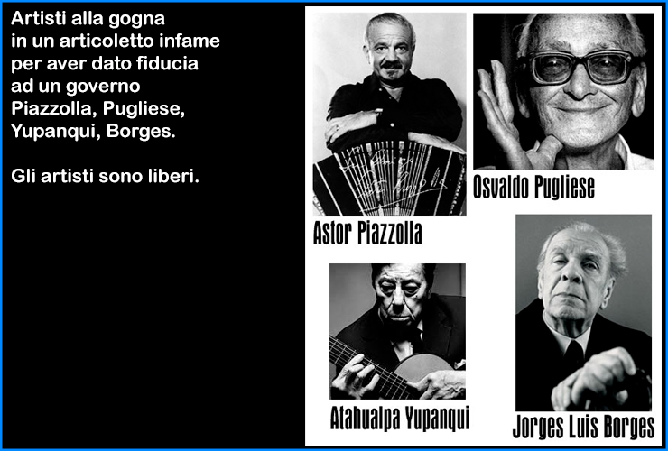 piazzolla pugliese yupanqui borges