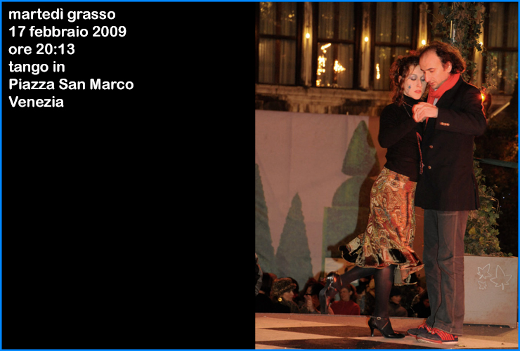 tango a venezia in piazza san marco 2009